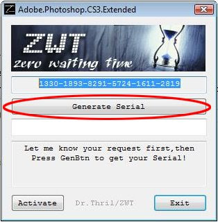 Adobe PhotoShop CS3 Extended By Hamid - Crack 4 Fun Serial number photoshop cs3 extended full crack